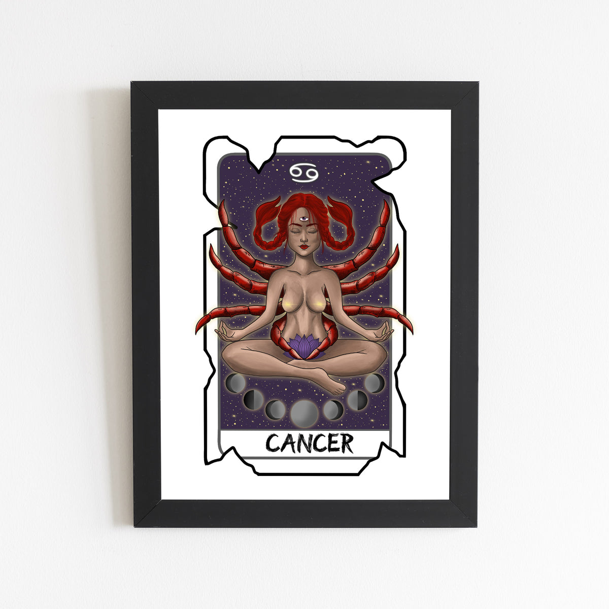 Cancer Zodiac Print