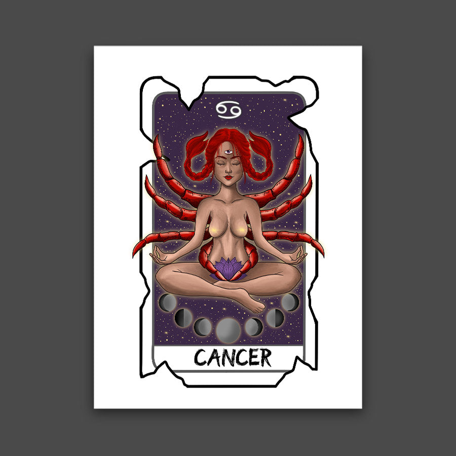 Cancer Zodiac Print