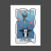 Capricorn Zodiac Print
