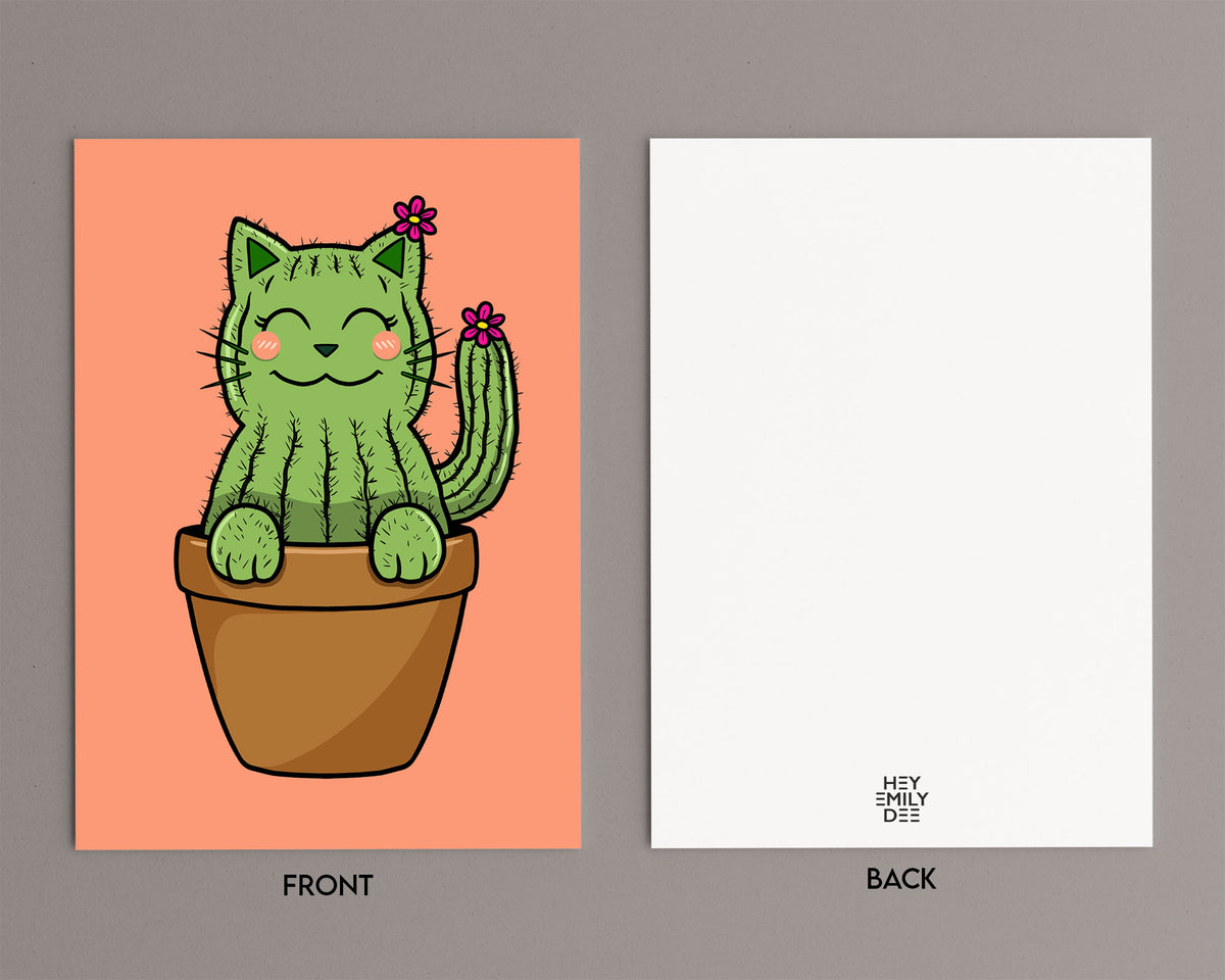 Catcus Mini Print