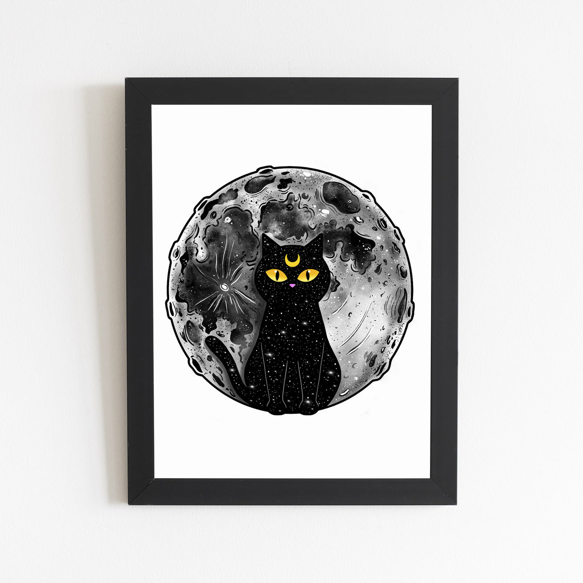 Celestial Cat Print