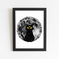 Celestial Cat Print
