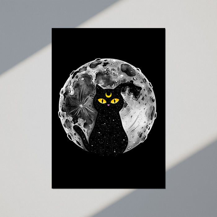 Celestial Cat Mini Print