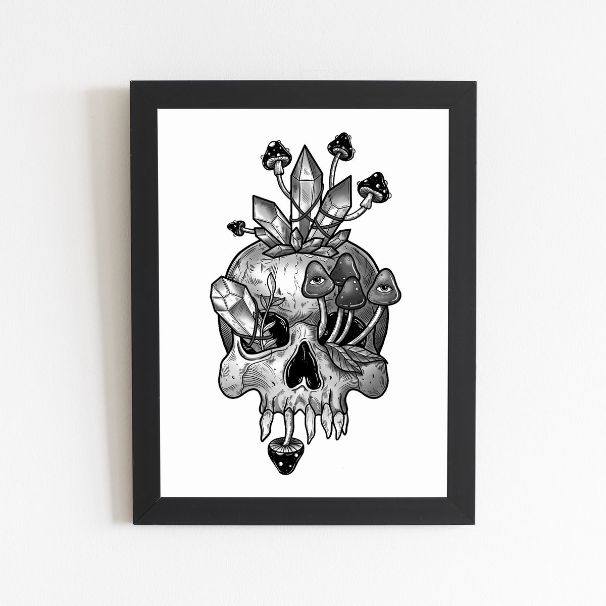 Crystal Skull Print