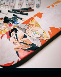 Dragon Ball Z Version 2 Custom Skateboard