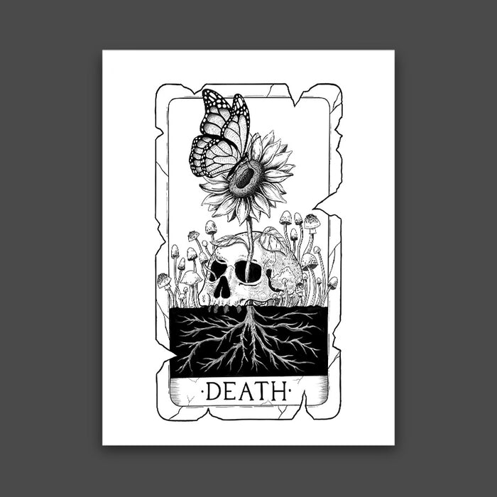 Death Tarot Card Print