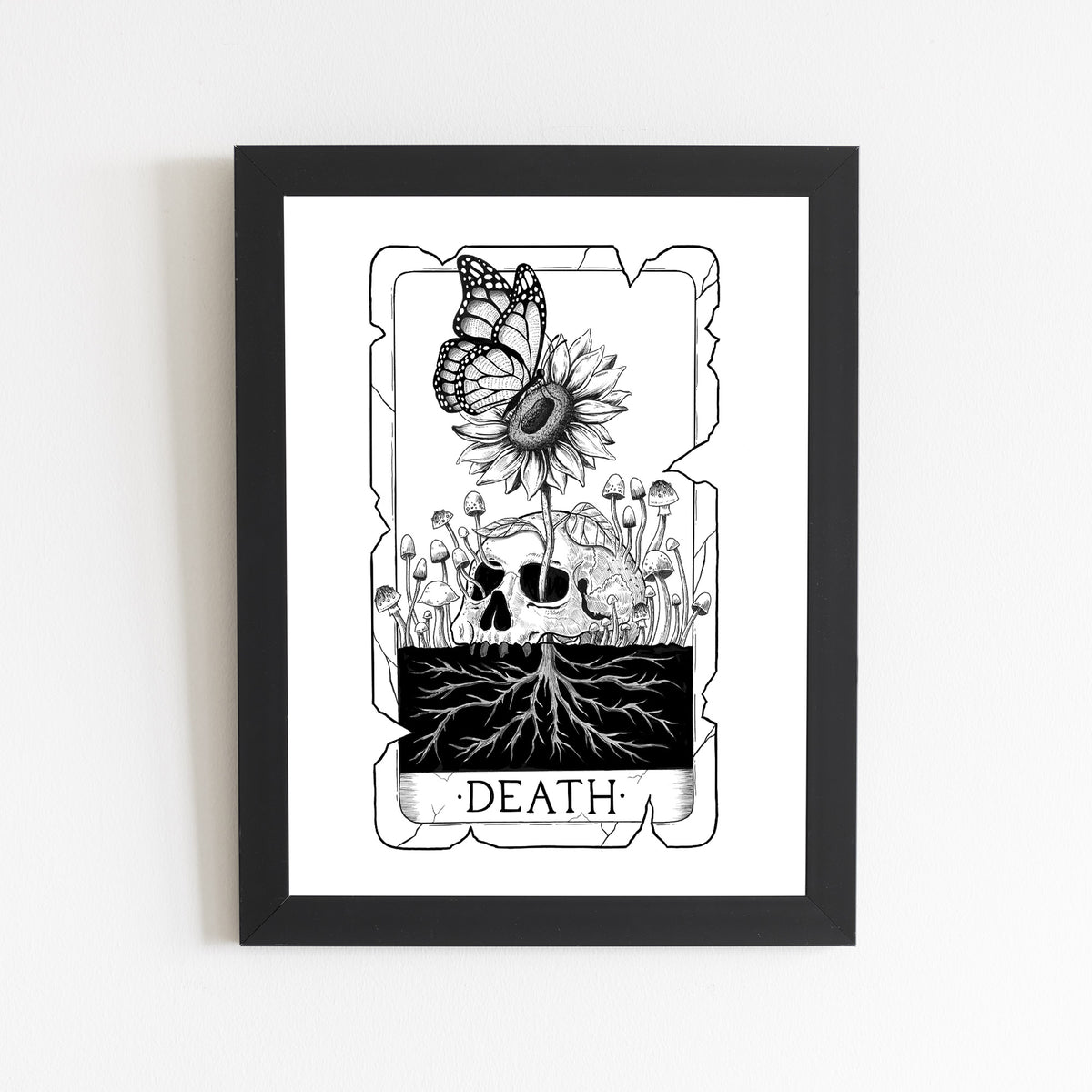 Death Tarot Card Print