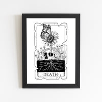 Death Tarot Card Print