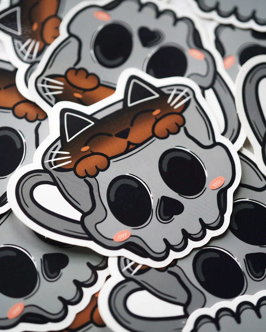 Catpuccino Sticker