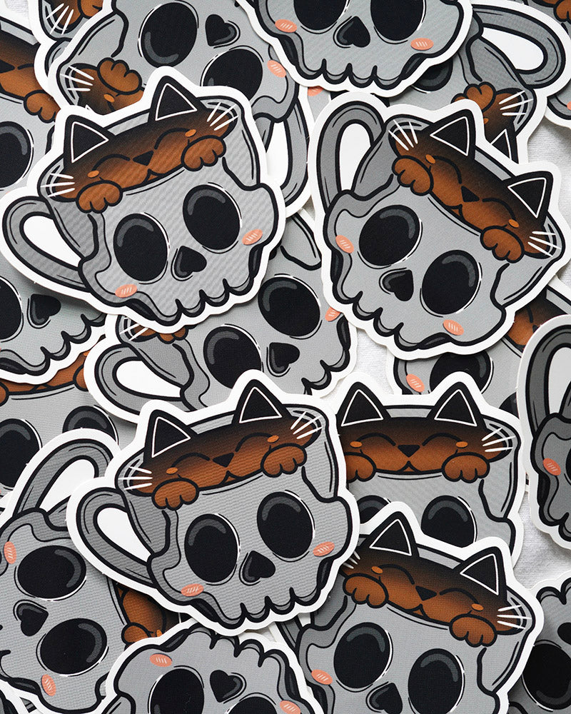 Catpuccino Sticker