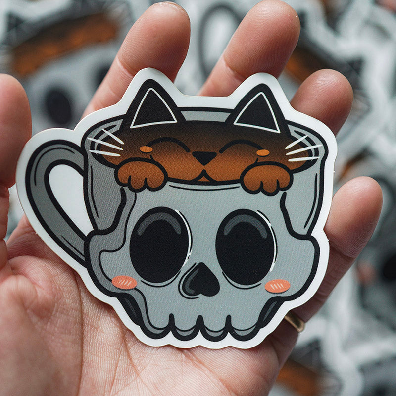 Catpuccino Sticker