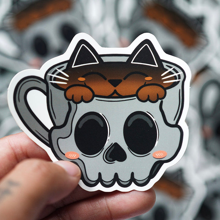 Catpuccino Sticker