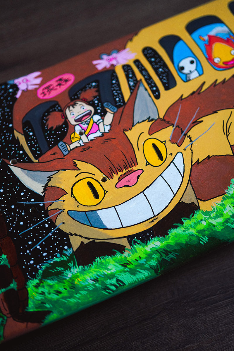 Studio Ghibli Version 2 Custom Skateboard