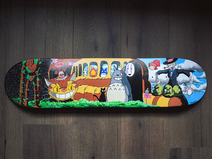 Studio Ghibli Version 2 Custom Skateboard