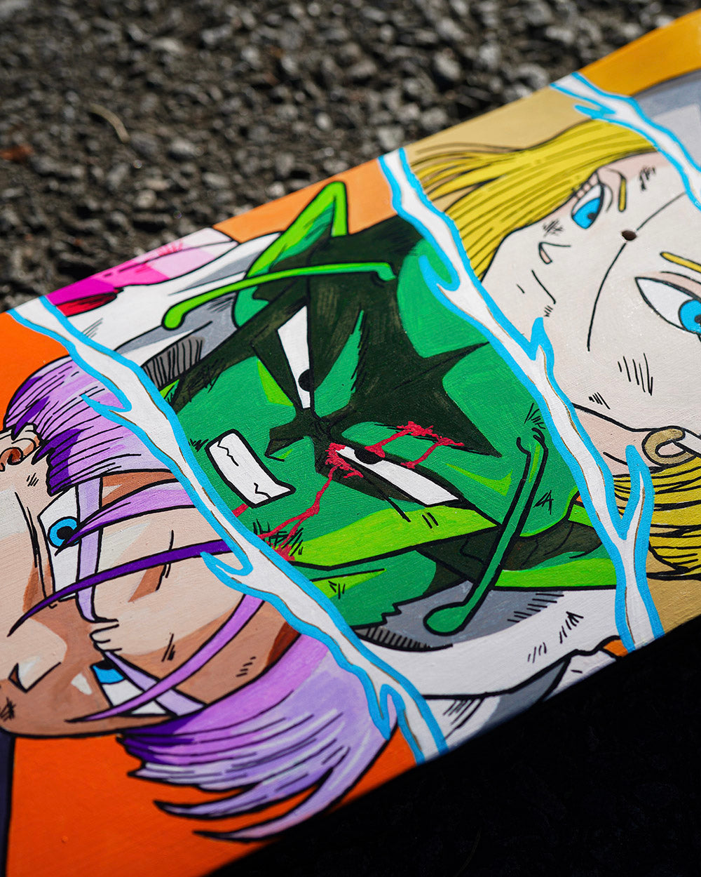 Dragon Ball Z Version 2 Custom Skateboard