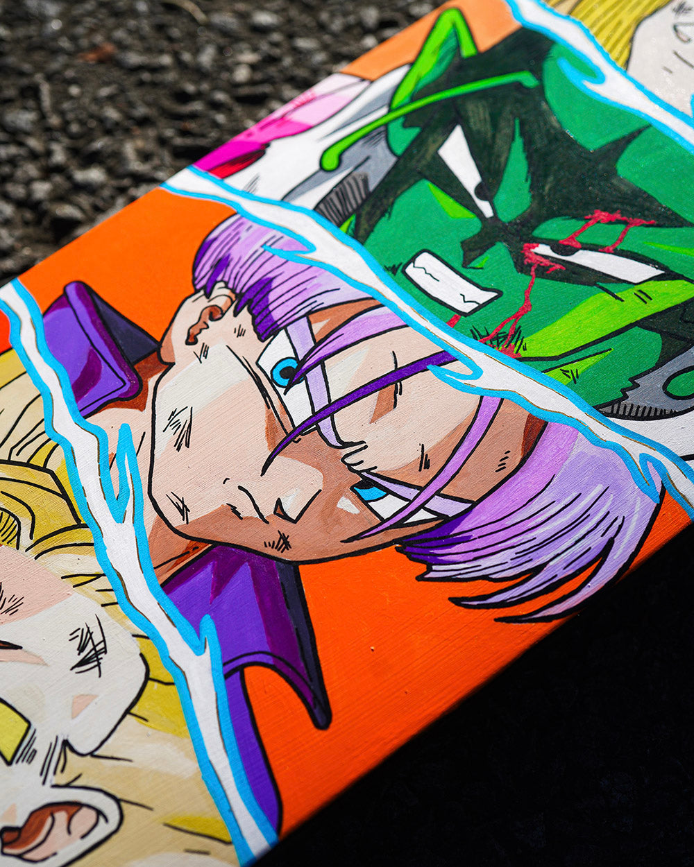 Dragon Ball Z Version 2 Custom Skateboard