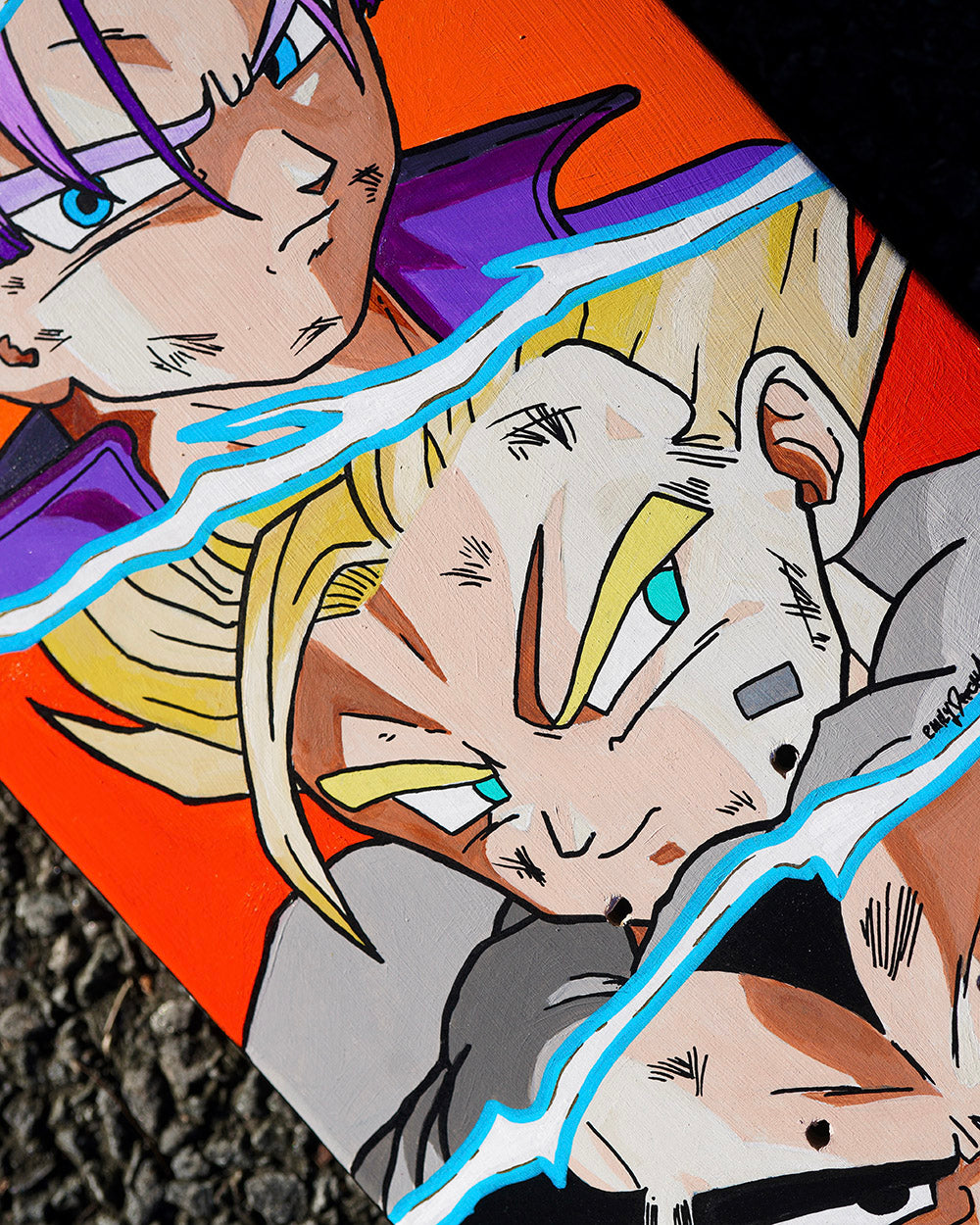 Dragon Ball Z Version 2 Custom Skateboard