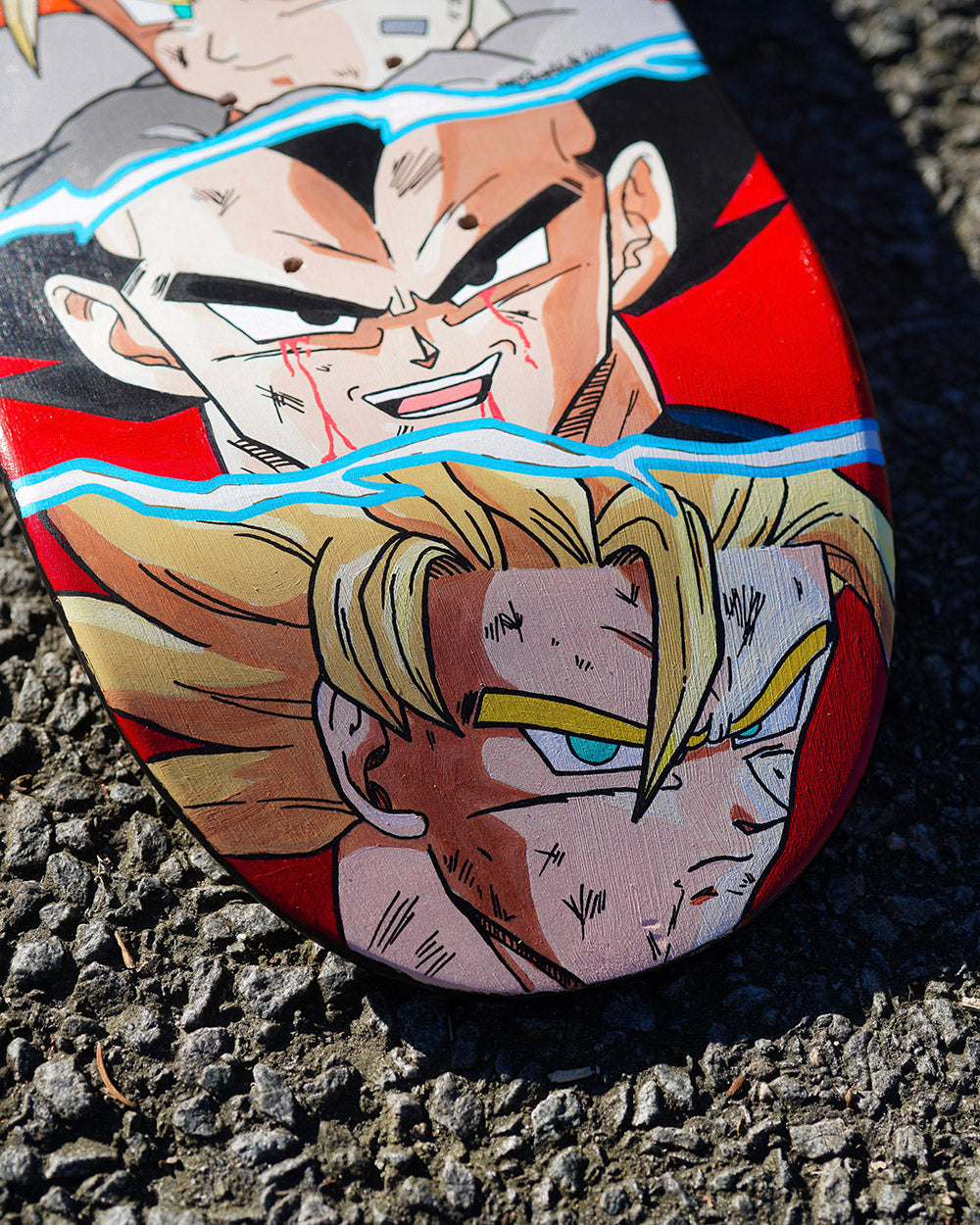 Dragon Ball Z Version 2 Custom Skateboard