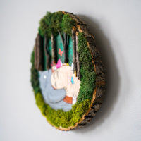 My Neighbor Totoro Mixed Media Original Painting