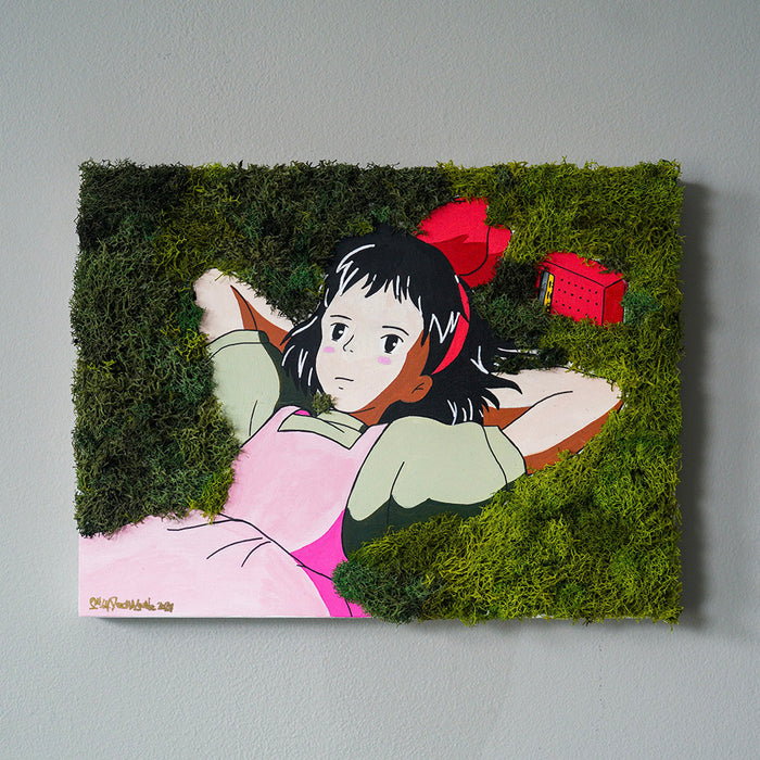 Kiki's Delivery Service Mixed Media Original Painting