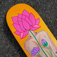 Lotus Goddess Custom Skateboard