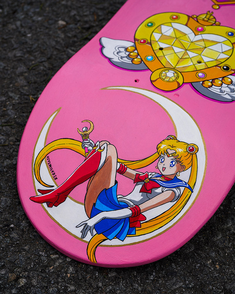 Sailor Moon Custom Skateboard