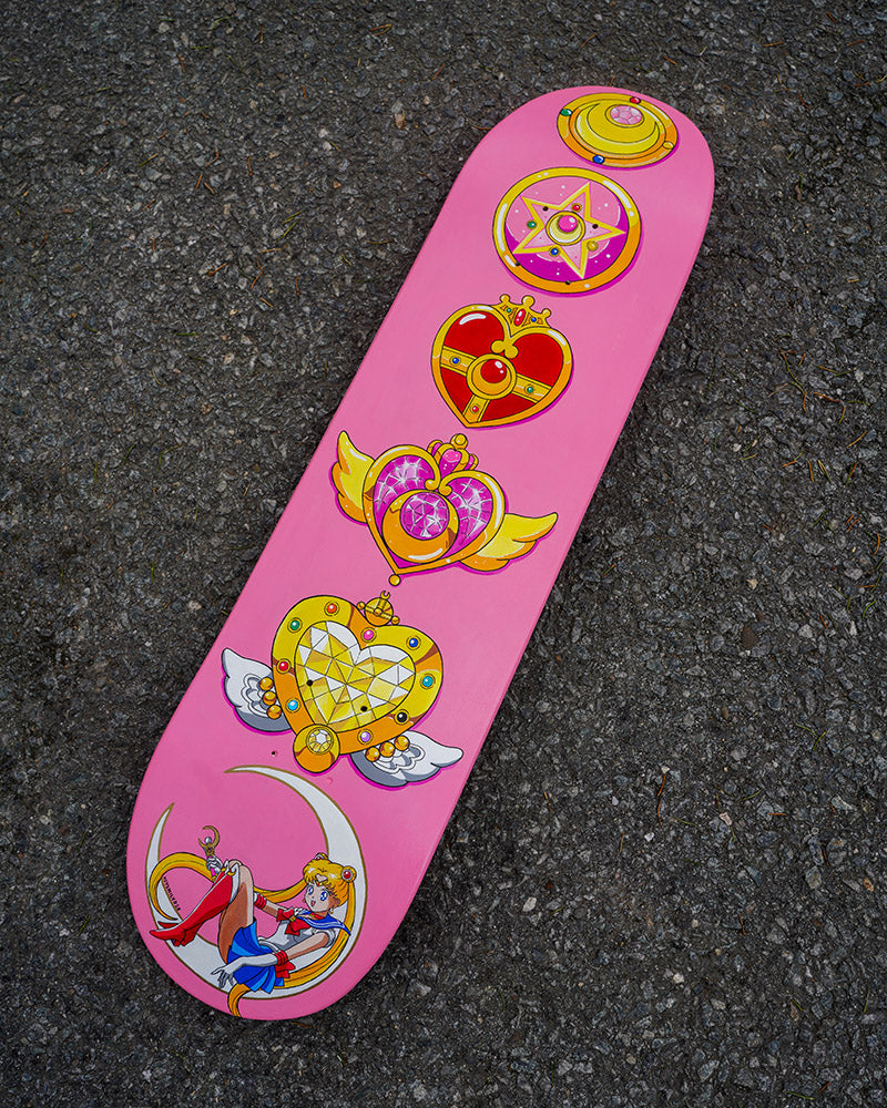 Sailor Moon Custom Skateboard
