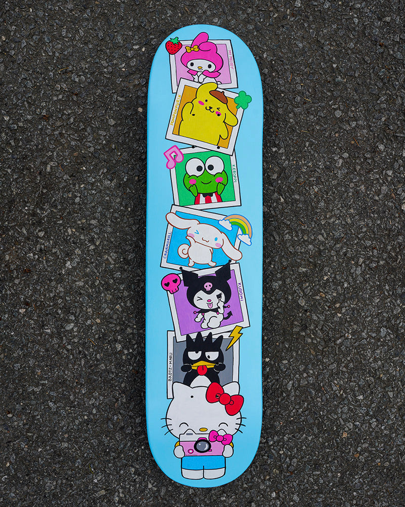 Hello Kitty & Friends Custom Skateboard