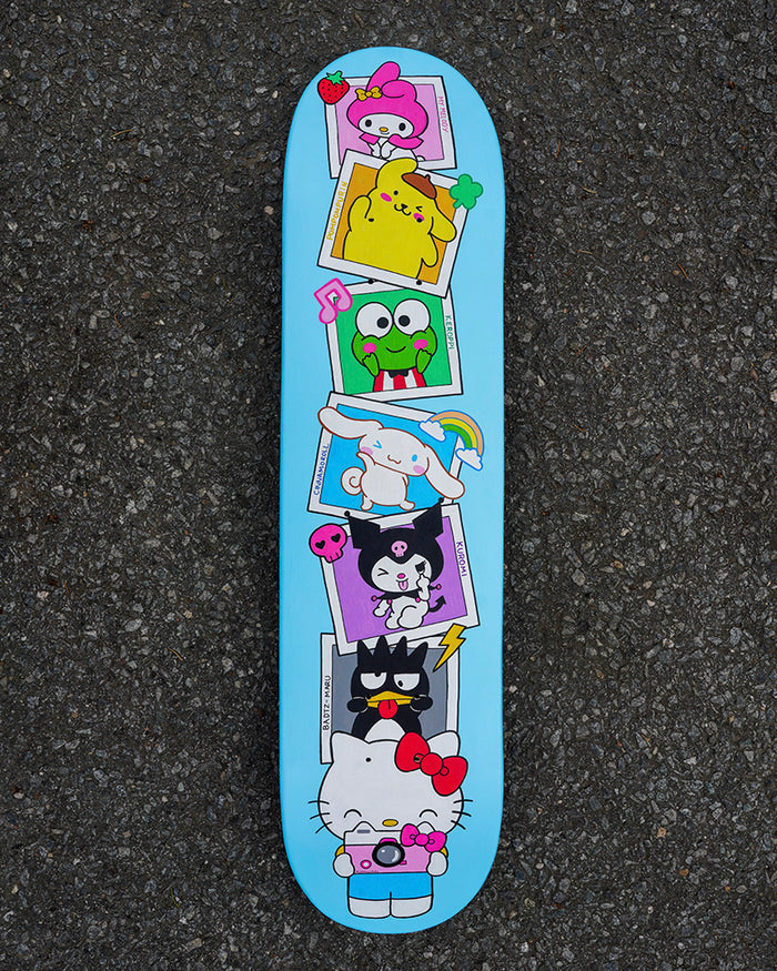 Hello Kitty & Friends Custom Skateboard