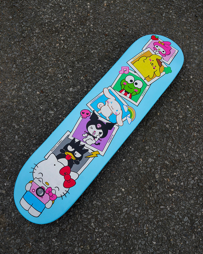 Hello Kitty & Friends Custom Skateboard