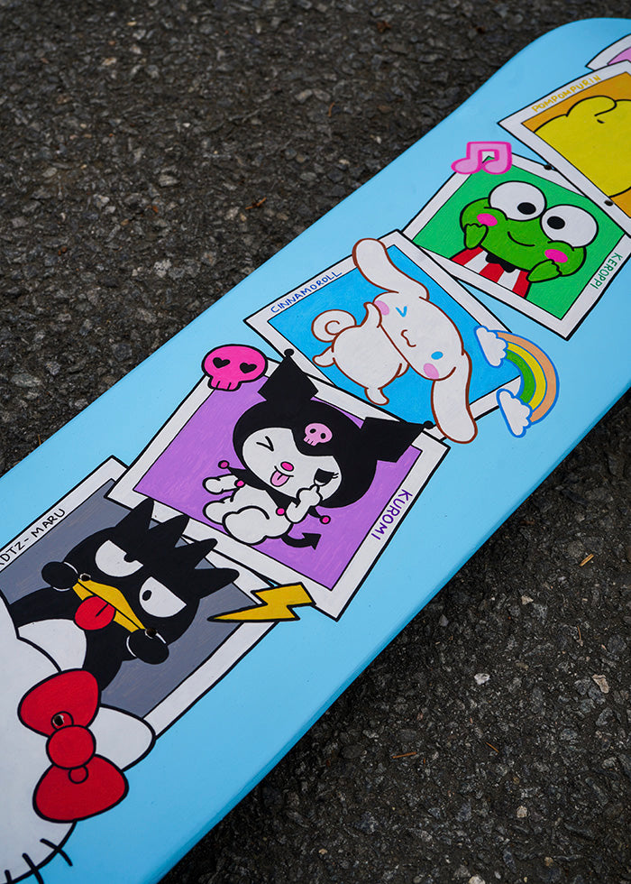 Hello Kitty & Friends Custom Skateboard