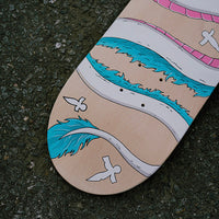Haku and Chihiro Custom Skateboard