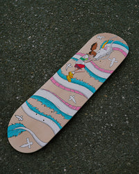 Haku and Chihiro Custom Skateboard