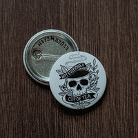 Cup of Tea Pin Back Button