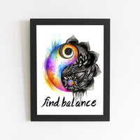 Find Balance Print