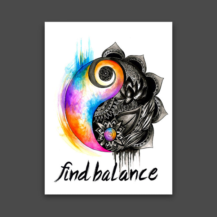 Find Balance Print