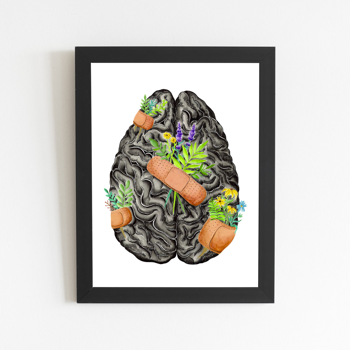 Healing Brain Print