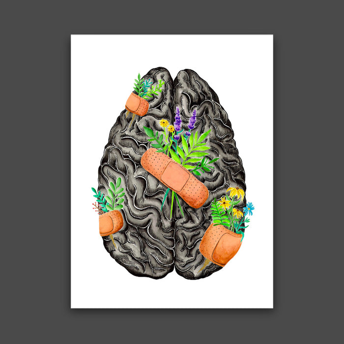 Healing Brain Print