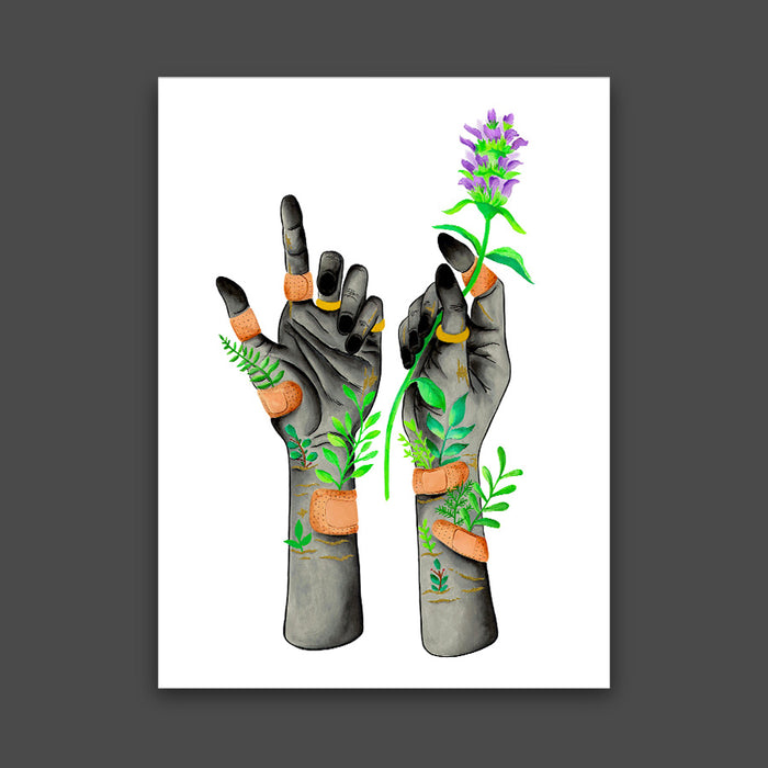 Healing Hands Print