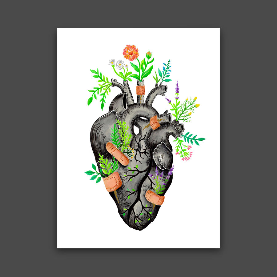 Healing Heart Print