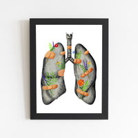 Healing Lungs Print