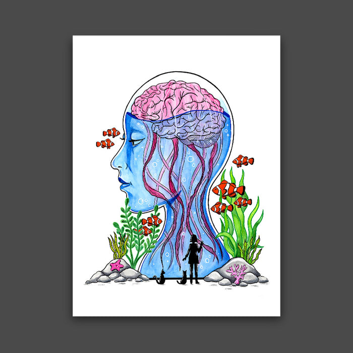Hydrated Mindset Print