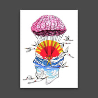 Leap with an Open Mind Print