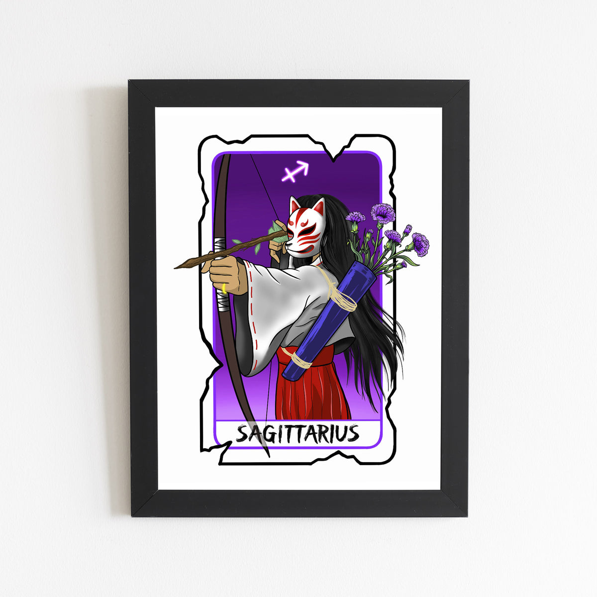 Sagittarius Zodiac Print
