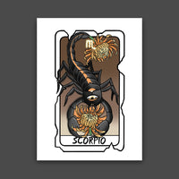 Scorpio Zodiac Print