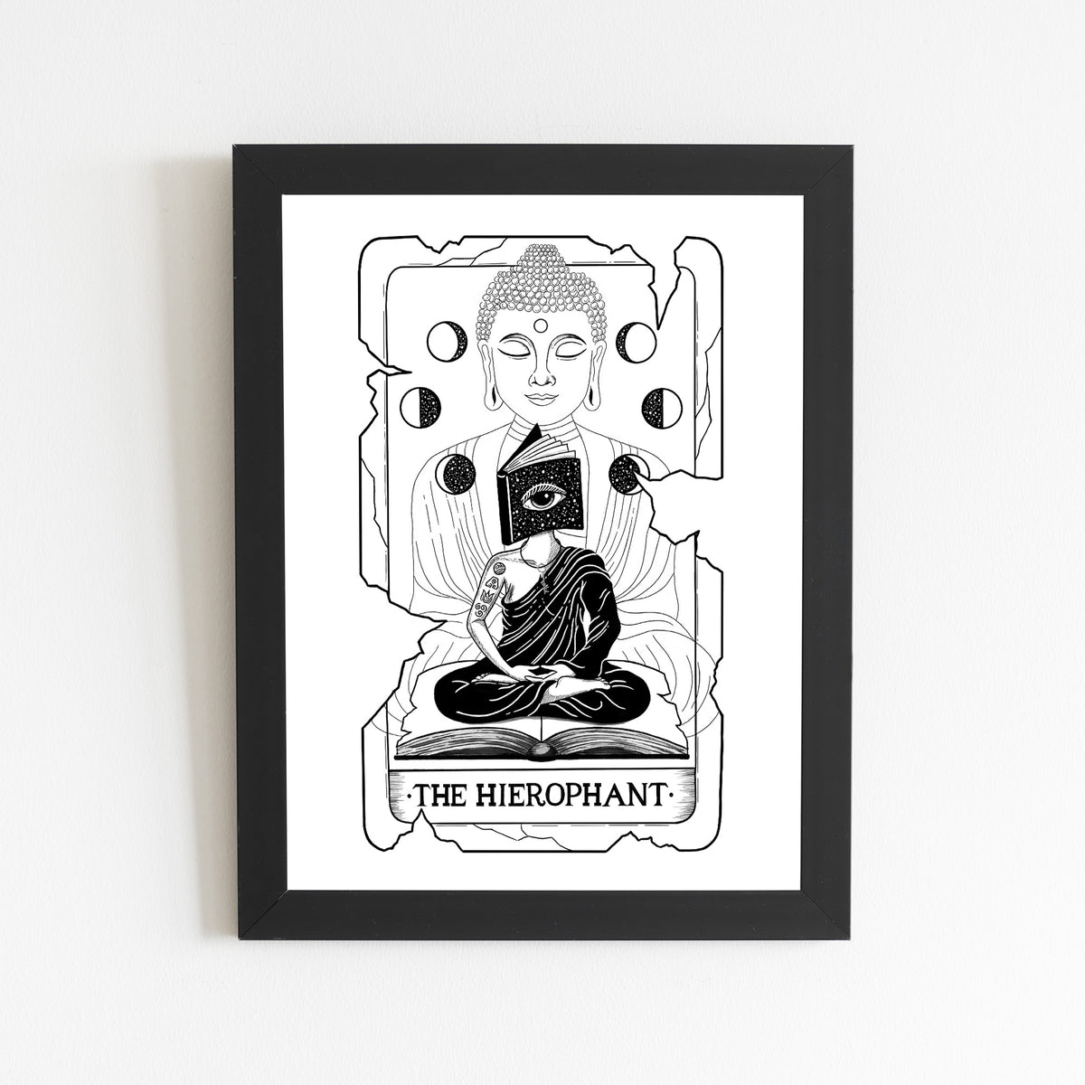 The Hierophant Tarot Card Print