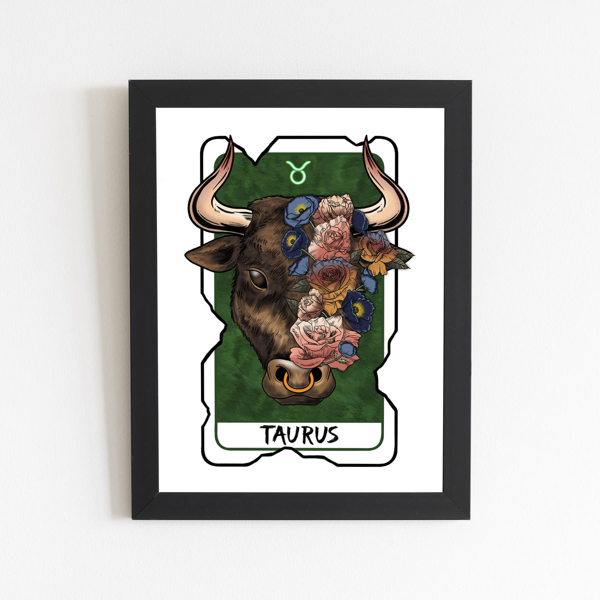 Taurus Zodiac Print