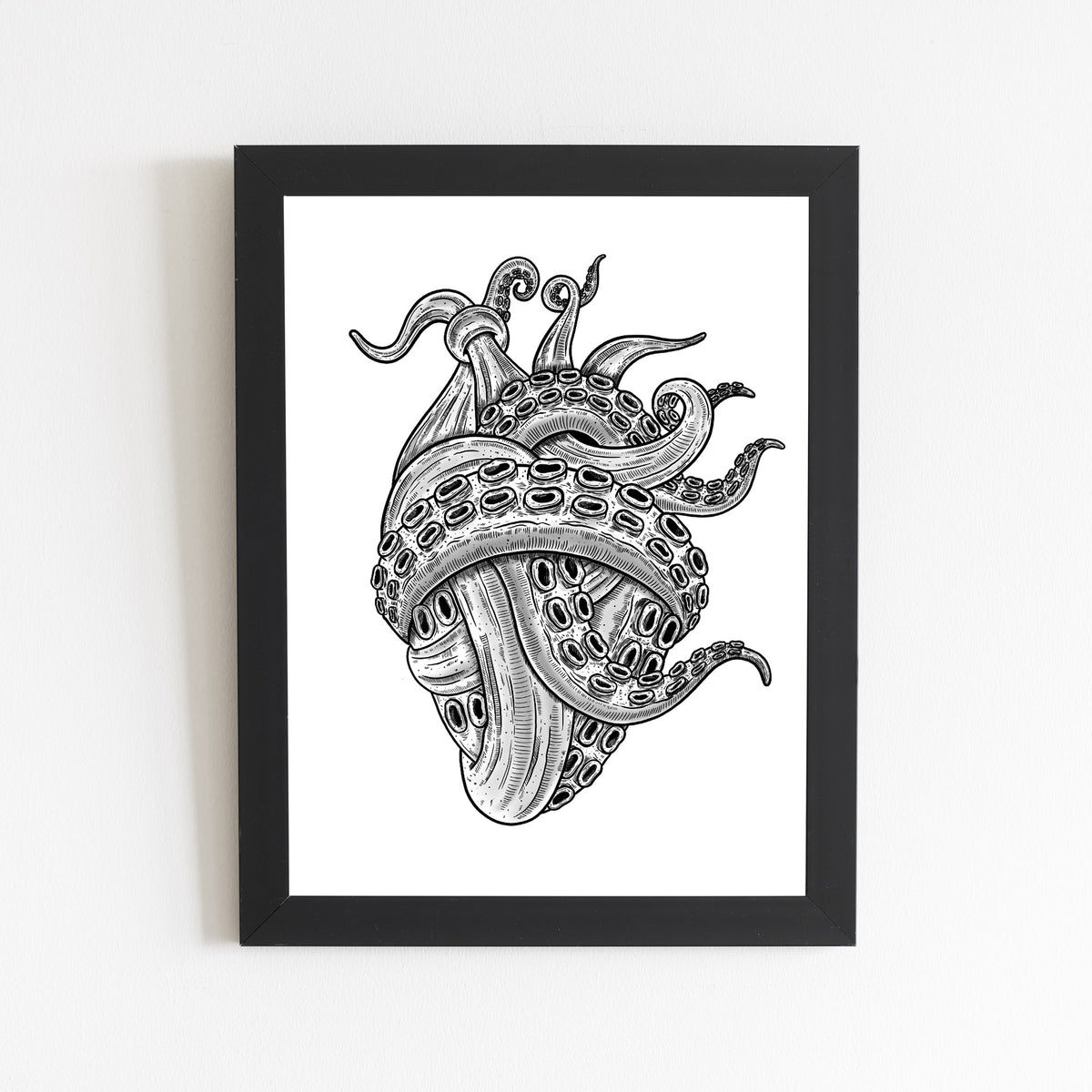 Tentacle Heart Print