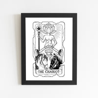 The Chariot Tarot Card Print