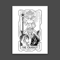 The Chariot Tarot Card Print